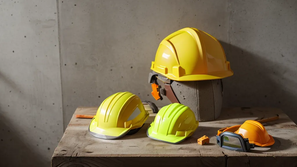 Brandschutz auf der Baustelle: ordentlich gestapelte EPS-Dämmplatten mit Sicherheitsabstand zum Rohbau