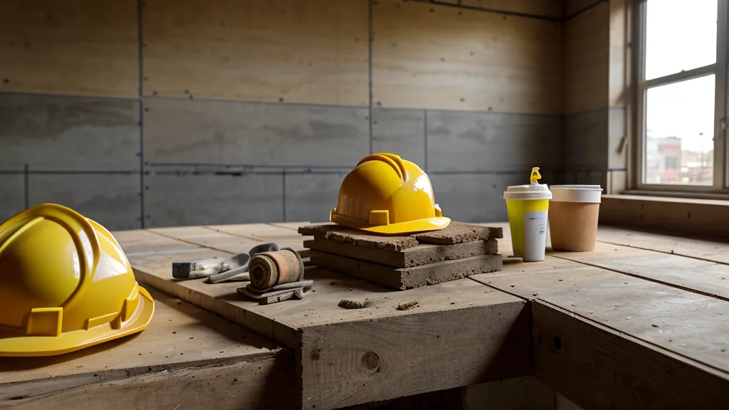 Polier fotografiert Lieferschein auf der Baustelle für die digitale Bautagebuch-App