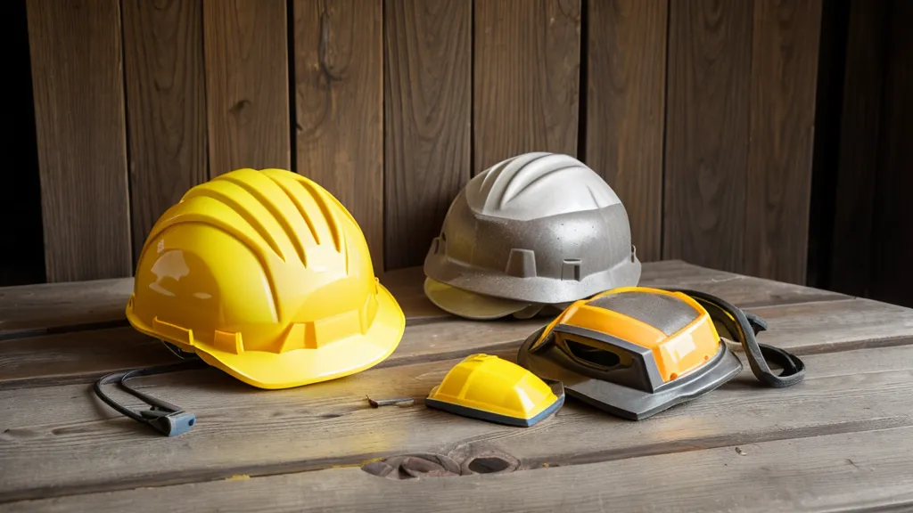 PSA-Kontrolle auf der Baustelle: Polier prüft Arbeitssicherheit im digitalen Bautagebuch